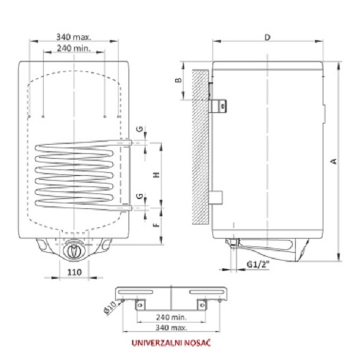 Elit Inox Talas M80 KD/KL