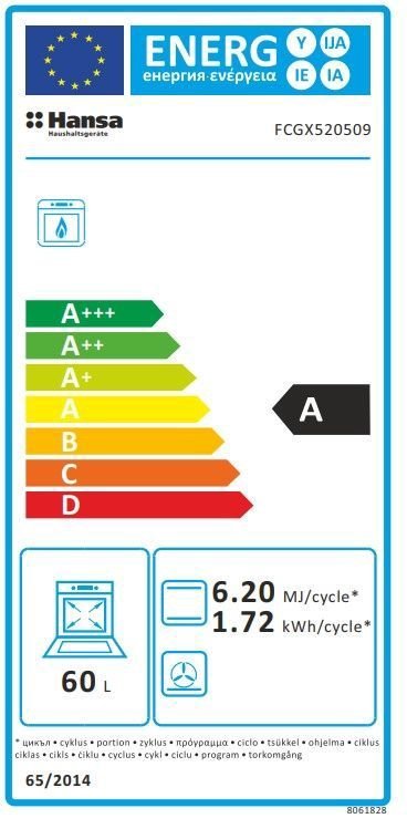 HANSA FCGX520509 Šporet - Slika 2