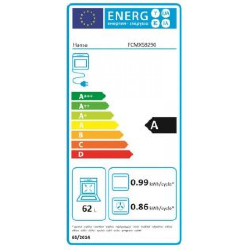 Hansa BOES68161 ugradna rerna - Slika 2